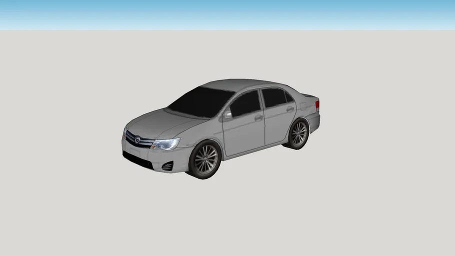 2014 Toyota Corolla Axio 3d Warehouse