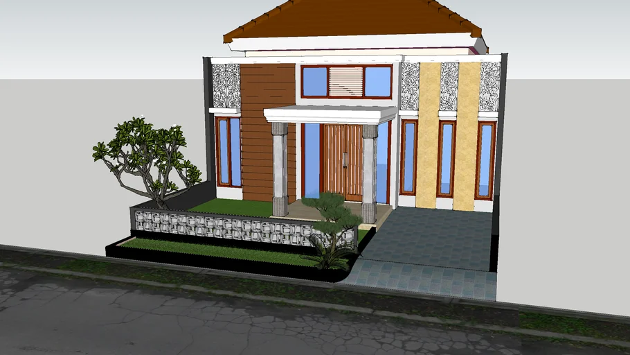 TROPICAL HOUSE 1 | 3D Warehouse