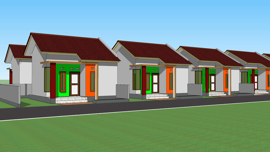 perumahan type 36 | 3D Warehouse