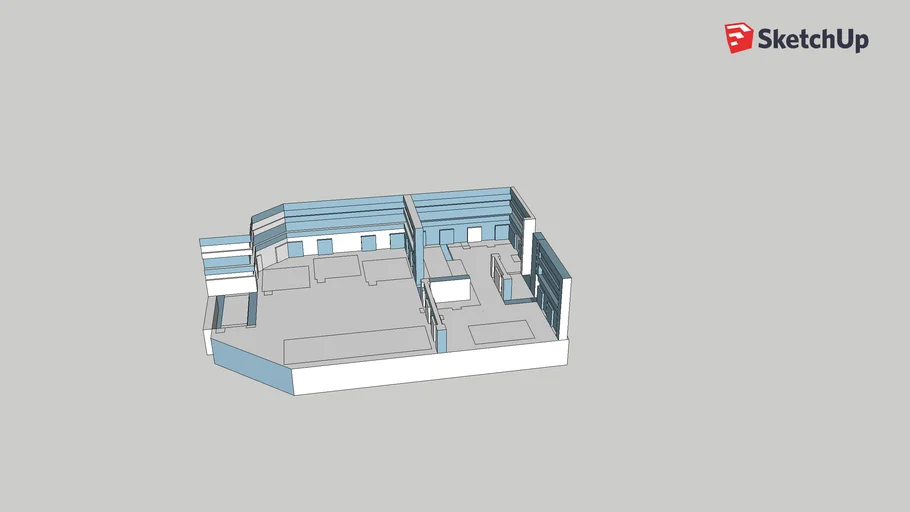 hanger layout | 3D Warehouse