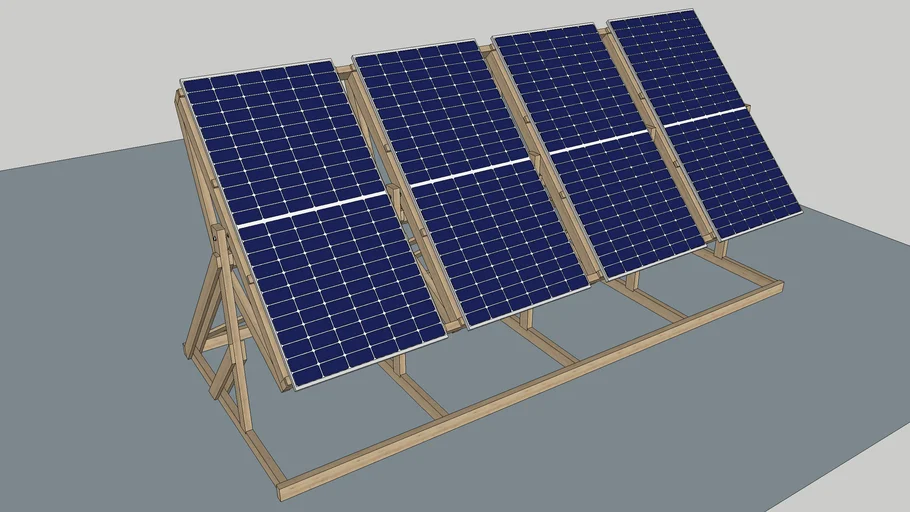 Solar panels carrier 3D Warehouse