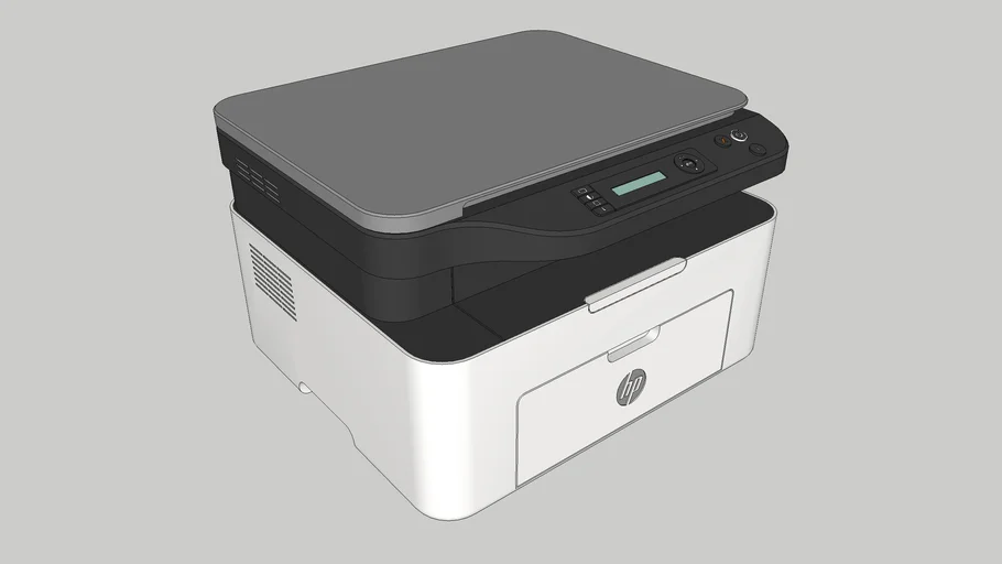 Impressora Multifuncional HP Laser MFP 135A | 3D Warehouse