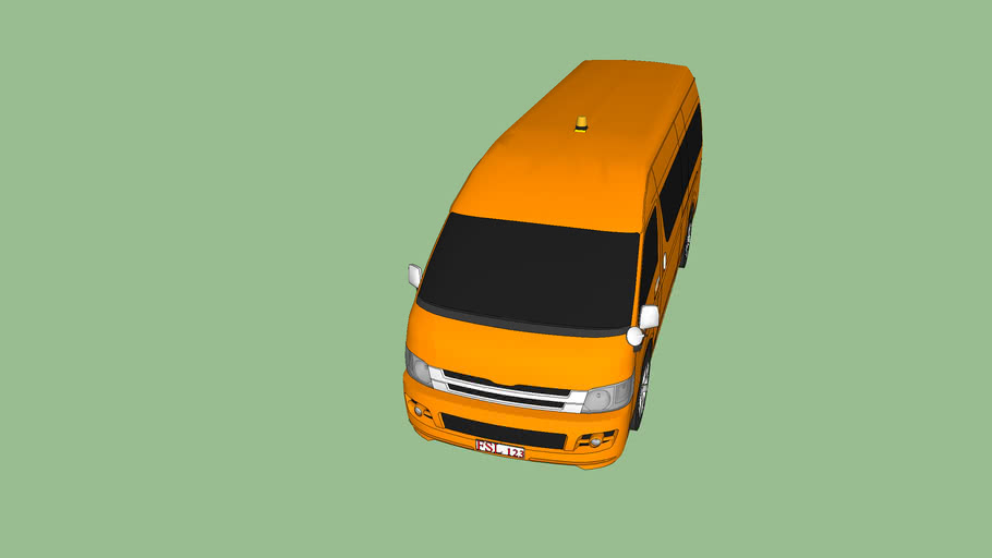 cons hiace | 3D Warehouse