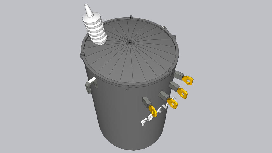 75 kva transformer 3D Warehouse
