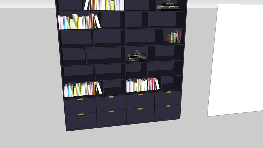 Rak Buku 3d Warehouse 7312