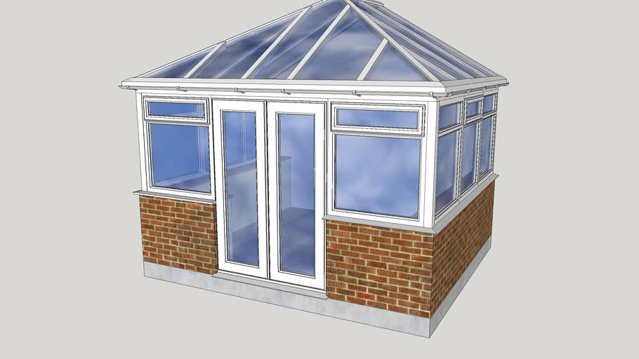 Conservatory 3600mm x 3100mm | 3D Warehouse