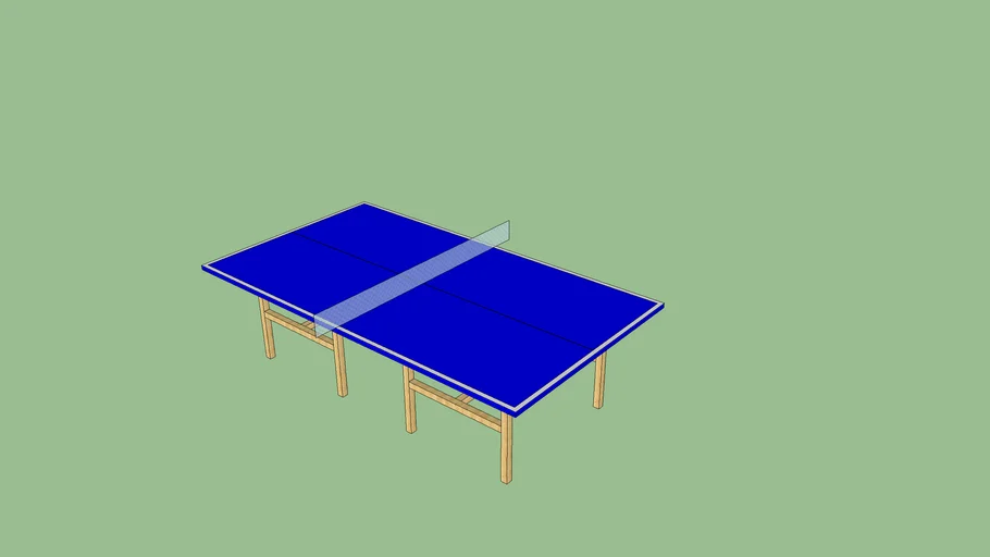 Table tennis table