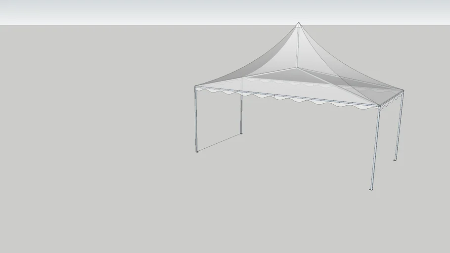 20ft x 10ft TRANSPARENT ARABIAN TENT