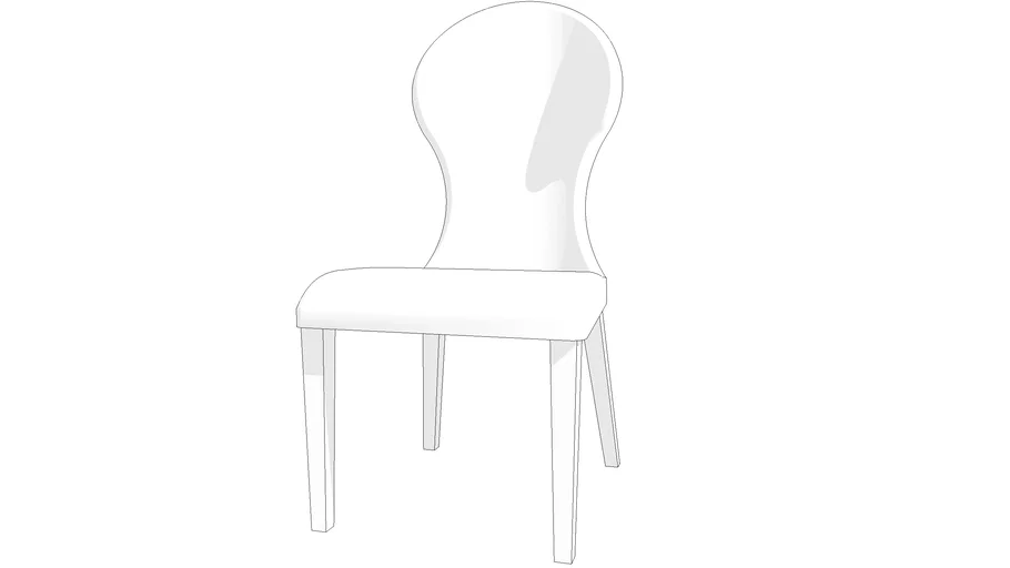 ROUND-BACK DINING CHAIR