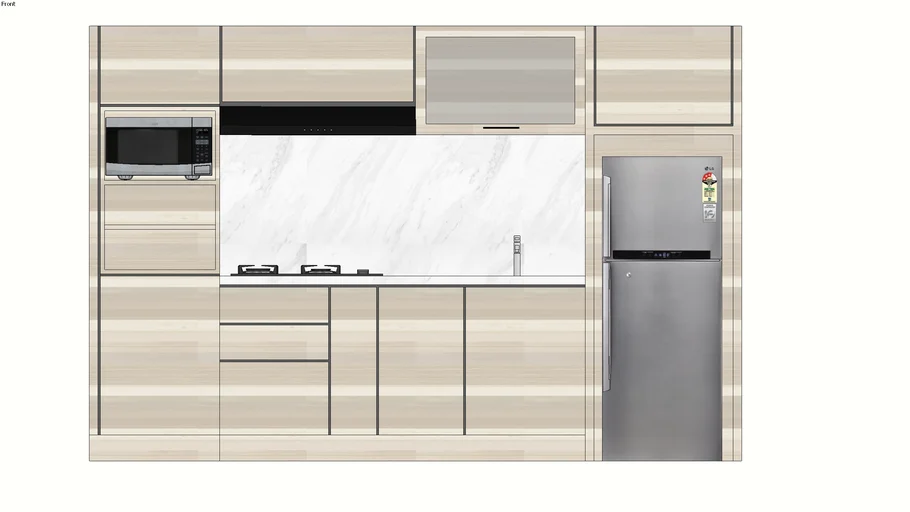 SMALL KITCHEN SET 3D Warehouse