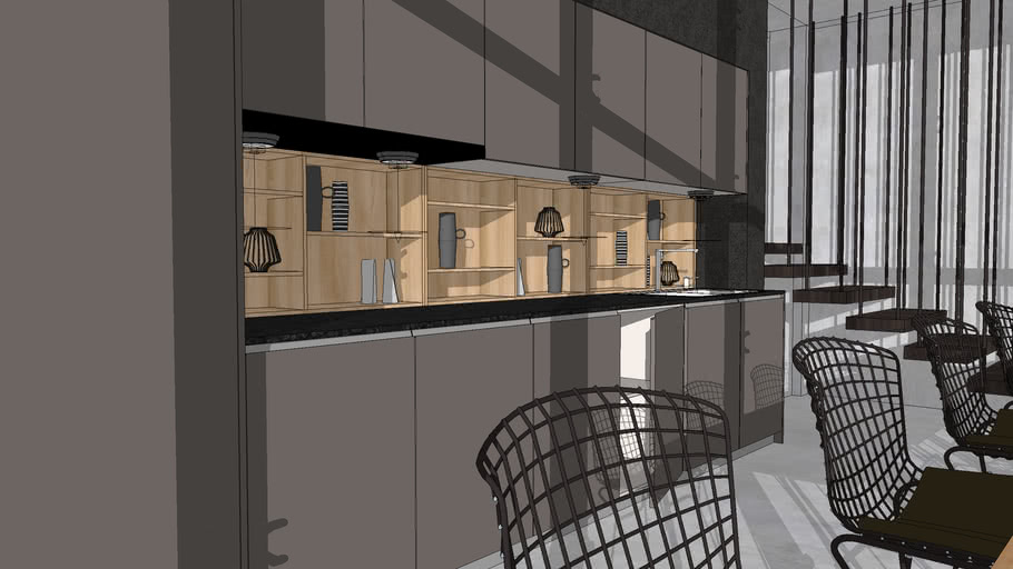 Commercial Pantry Retro Concept 