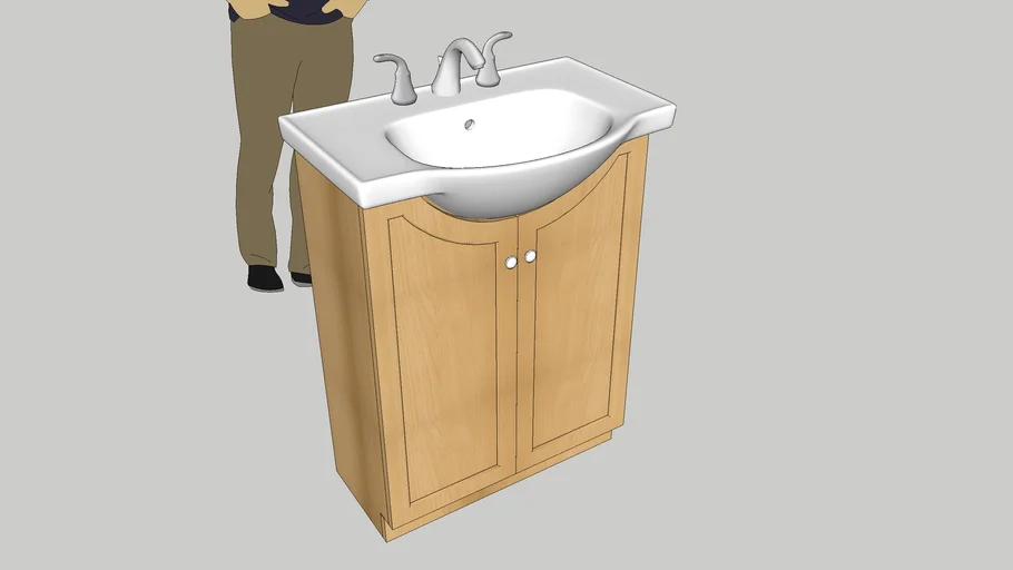 Bathroom VanityWash Basin 3D Warehouse