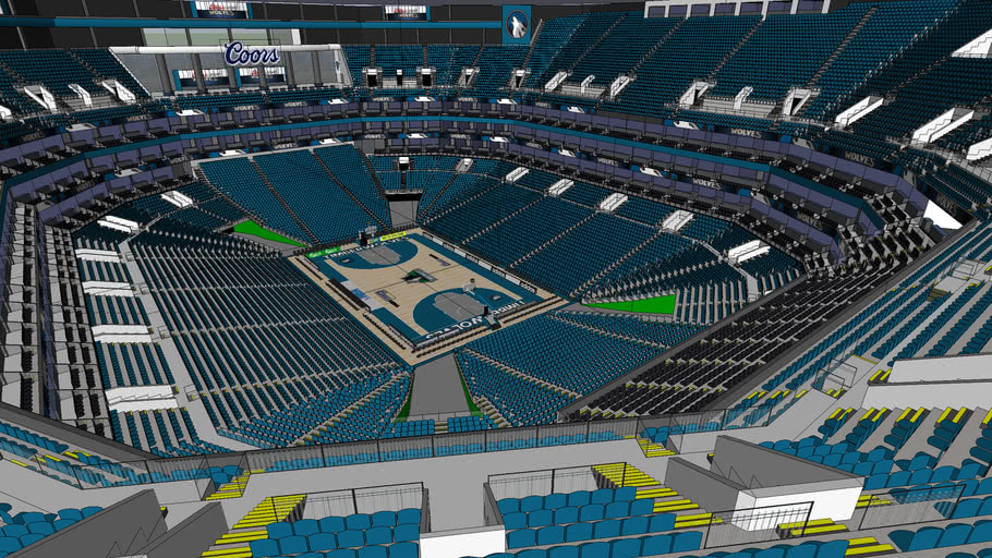 COORS ARENA (Minnesota Timberwolves) | 3D Warehouse