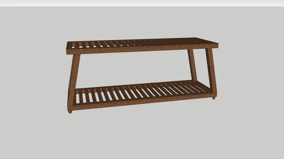 Wood Bench