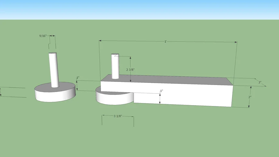 thin rip tablesaw jig | 3D Warehouse