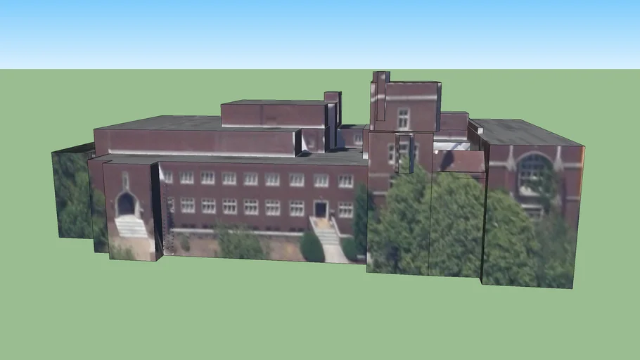 Hoskins Library 3D Warehouse
