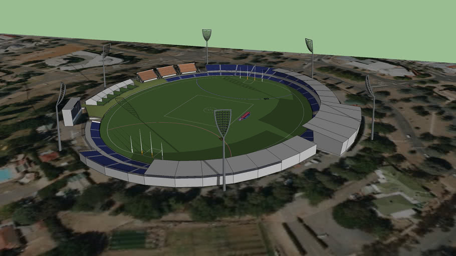 Manuka Oval 3D Warehouse