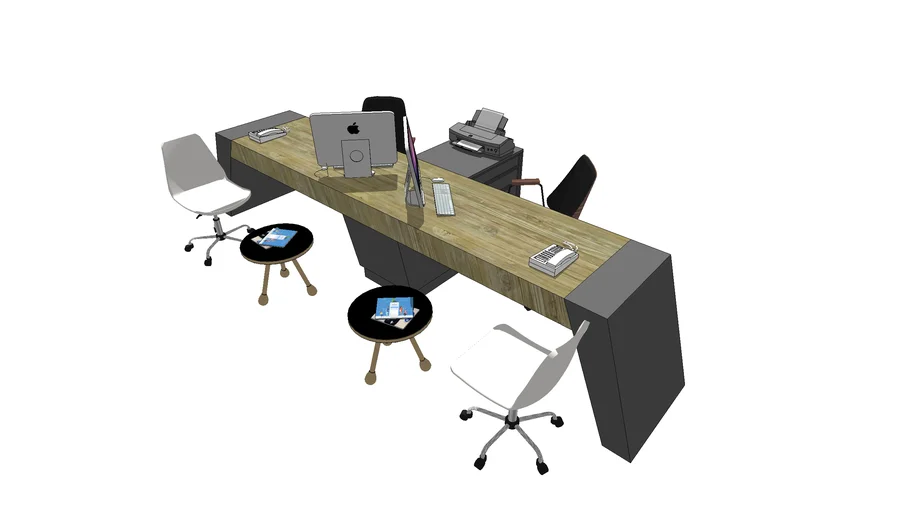 Office Desk 3D Warehouse