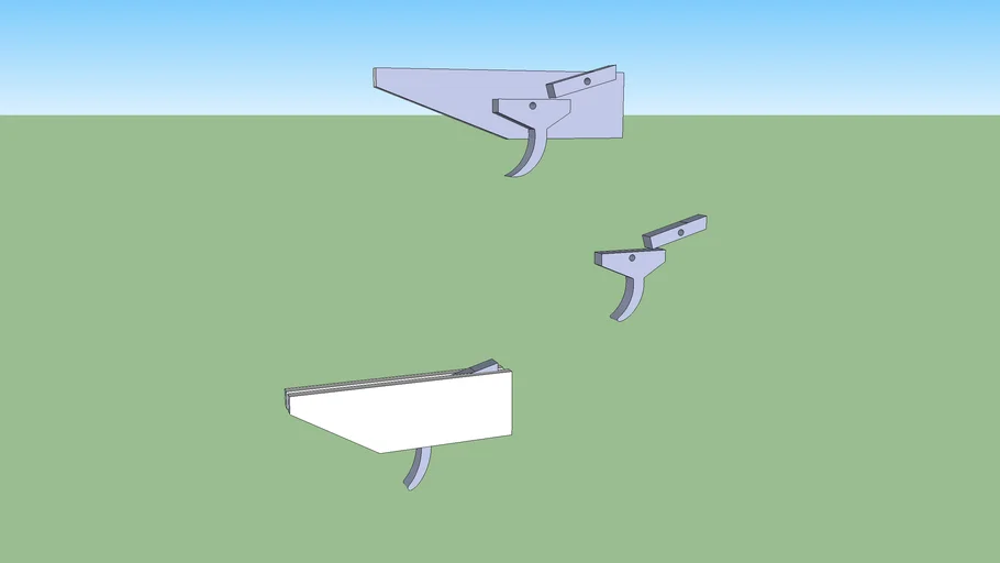 CROSSBOW TRIGGER MECHANISM TEMPLATE 