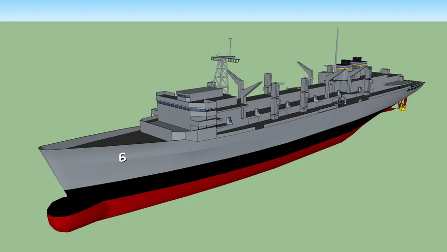 AOE 6 Supply Fast Combat Support Ship - Navy Ships