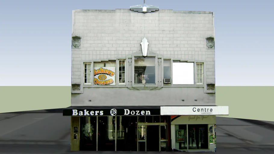 Bakers Dozen (Shaw's Drapery), Launceston | 3D Warehouse