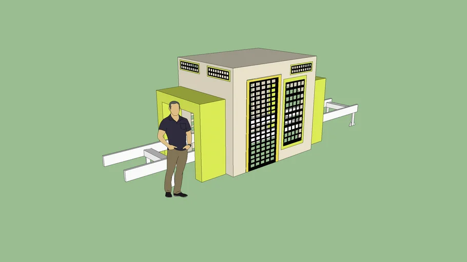 Conveyor hirata machine | 3D Warehouse