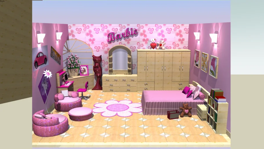 Barbie's Room | 3D Warehouse