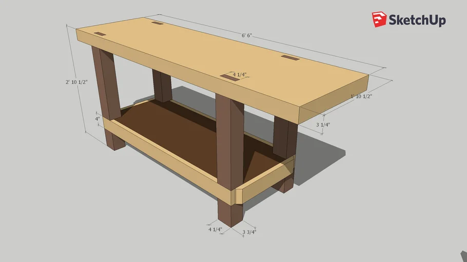work bench | 3D Warehouse
