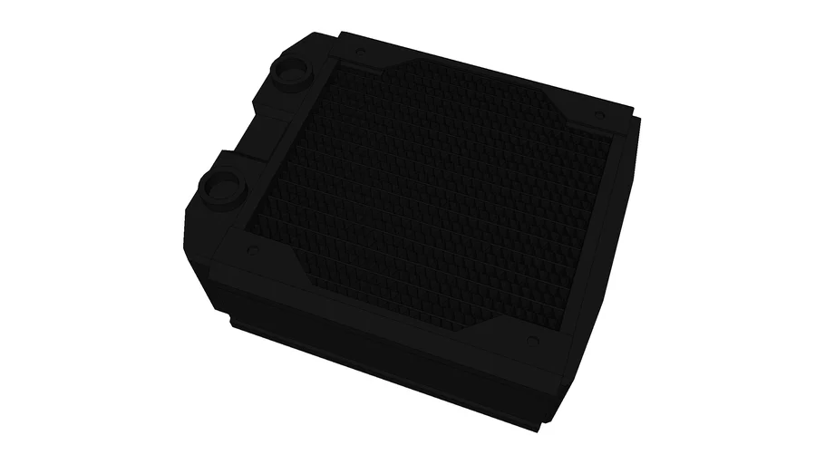 Hardware Labs Black Ice Nemesis GTR 120 Radiator 3D Warehouse
