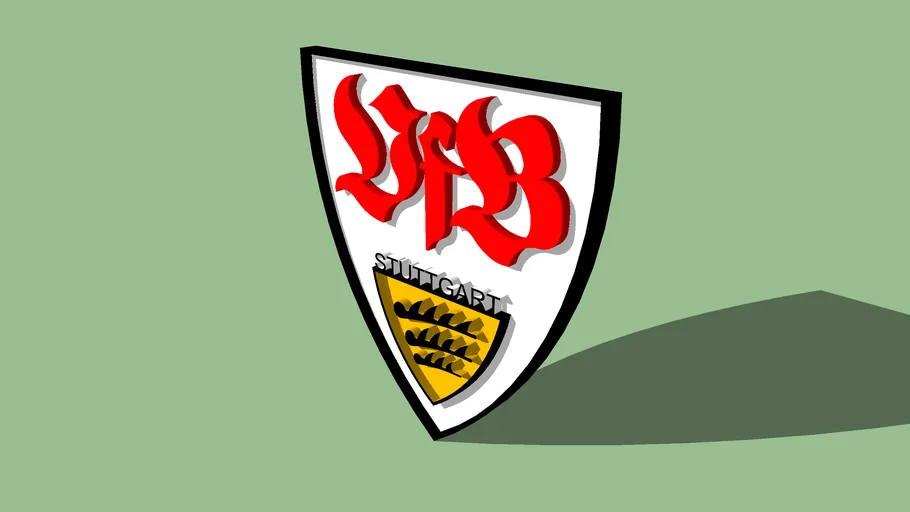 The VFB Stuttgart Crest | 3D Warehouse