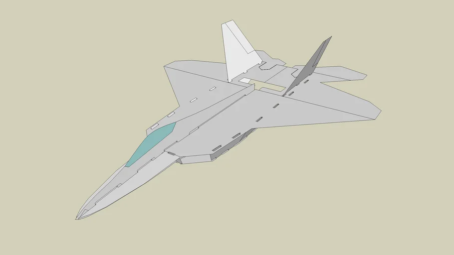 F-22 Raptor | 3D Warehouse