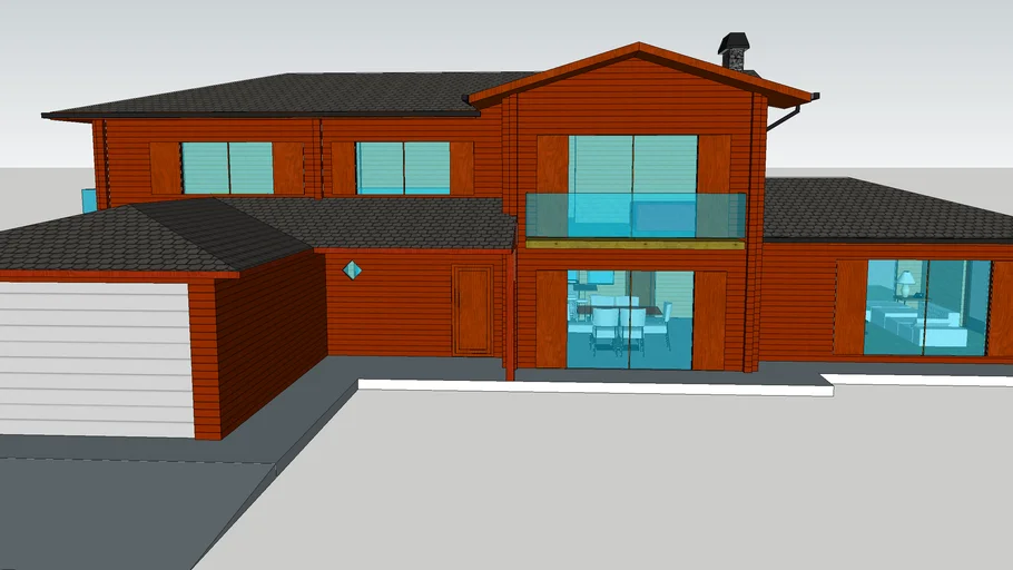 casa de madera | 3D Warehouse