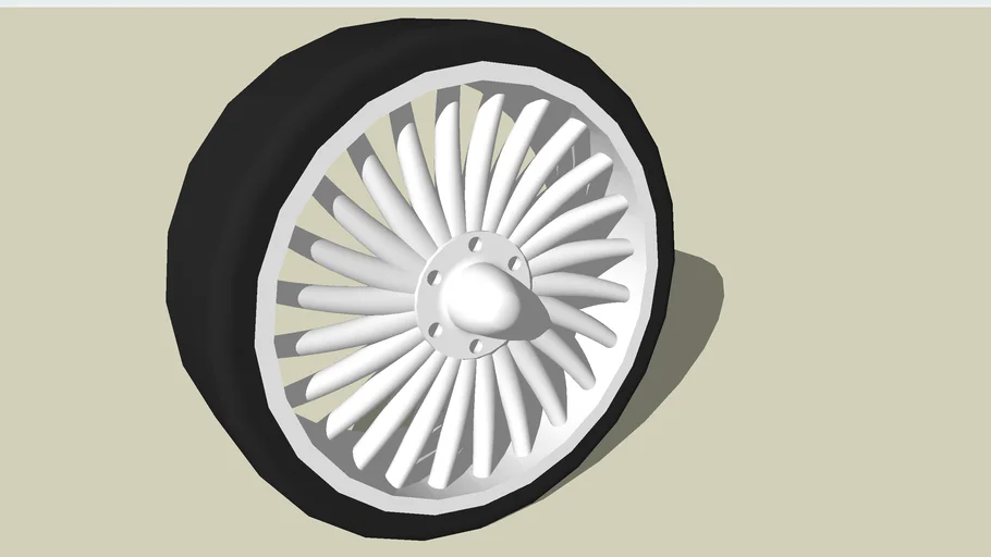 My First Custom Rim | 3D Warehouse