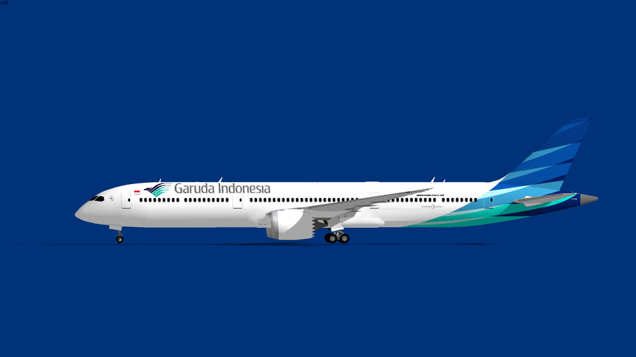 Garuda Indonesia Boeing 787-10 | 3D Warehouse