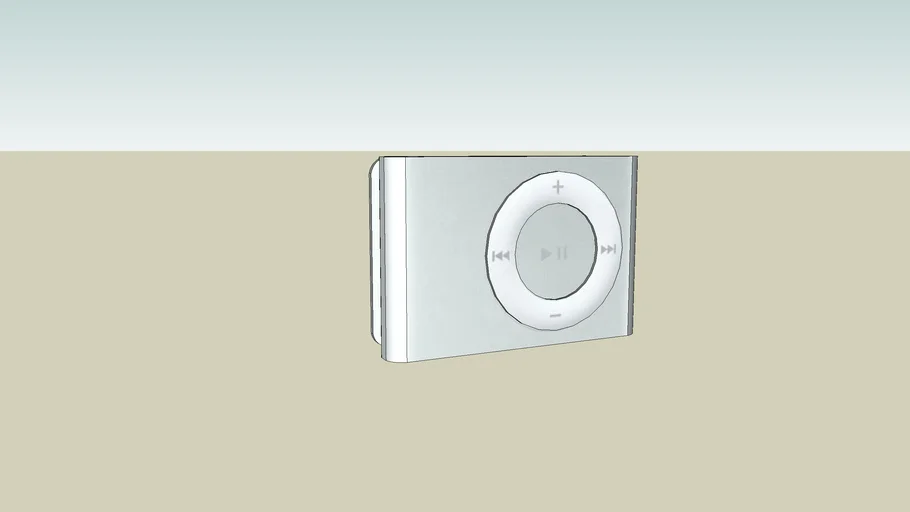 3d model of apple ipod classic