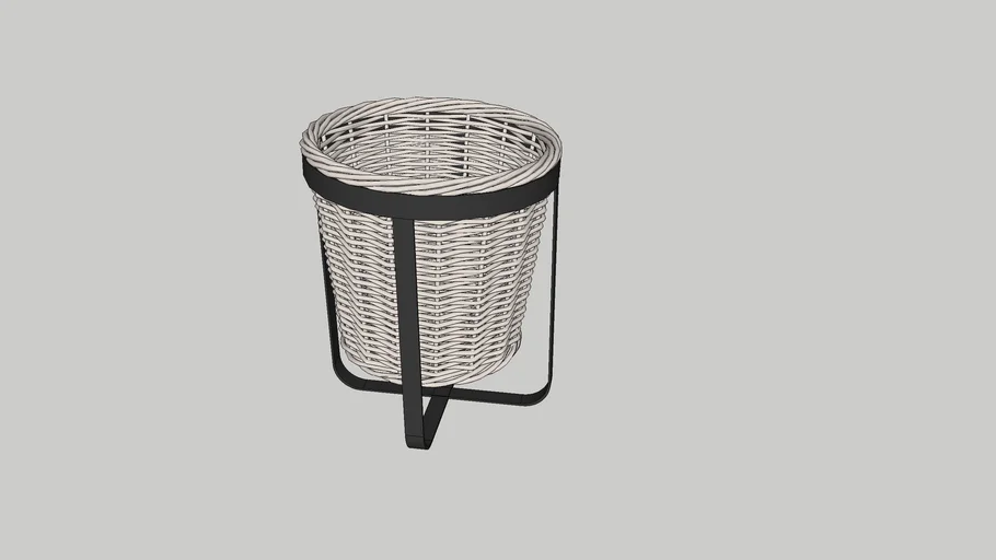 Basket with stand