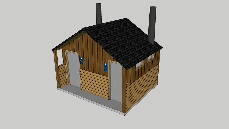 Outdoor Restroom | 3D Warehouse