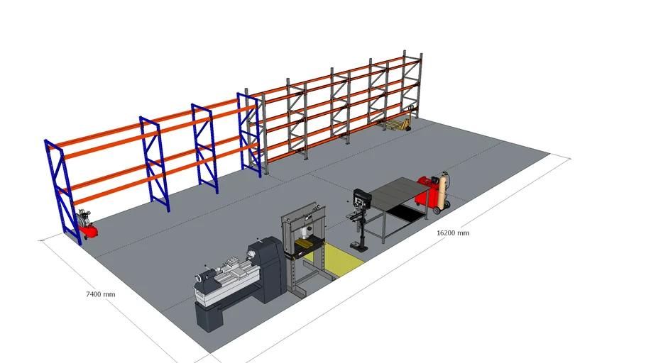 TLW Metal 3D Warehouse