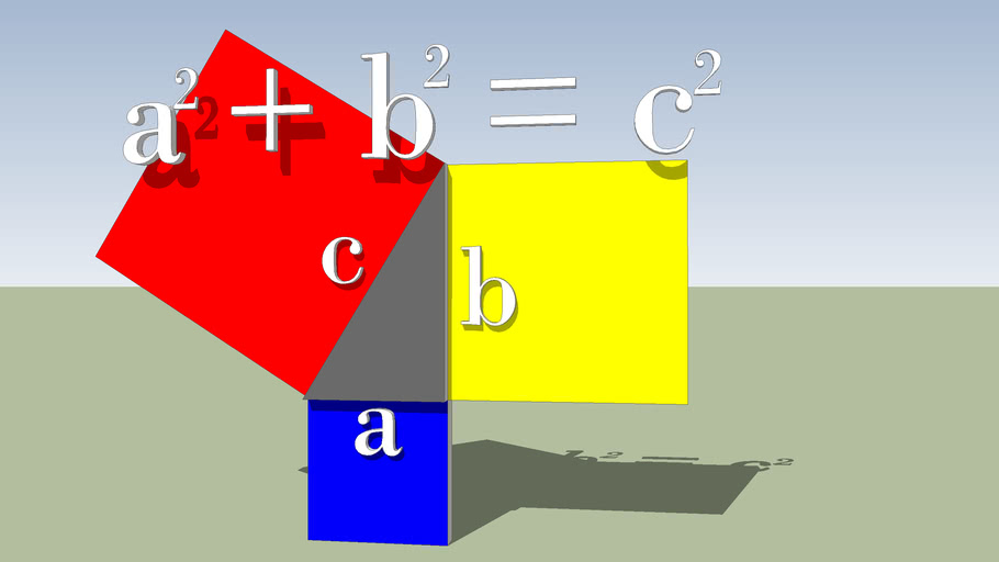 pythagorean-theorem-3d-warehouse