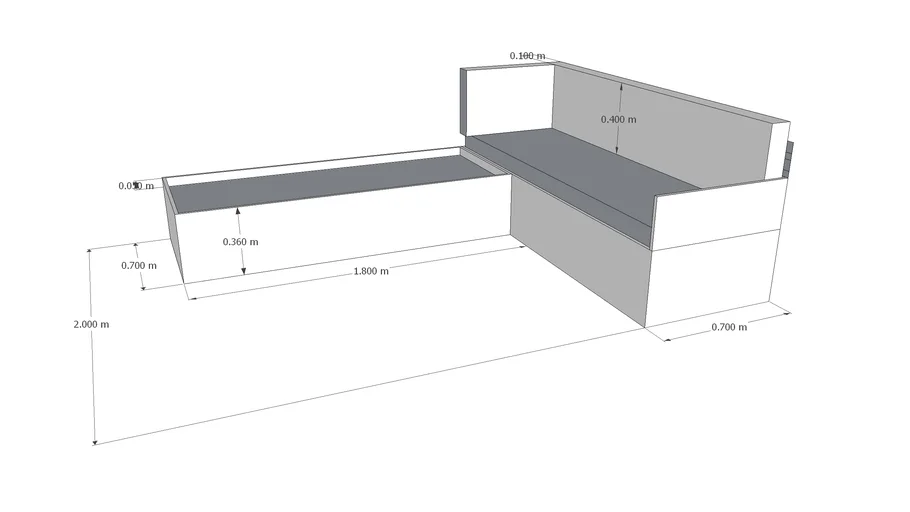 arabic mattress setting 3D Warehouse