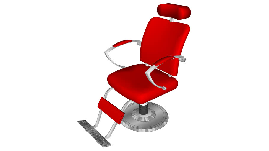 salon chair 3D Warehouse