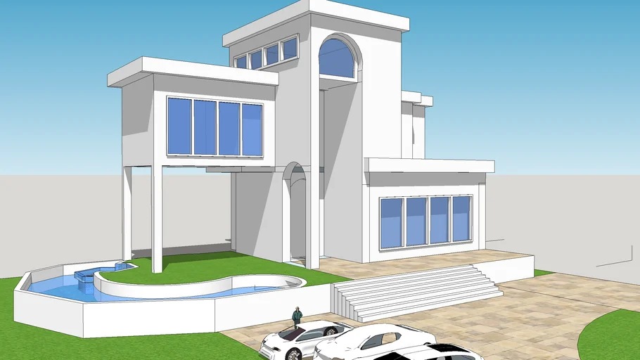 Low Cost Luxury House - 3D Warehouse