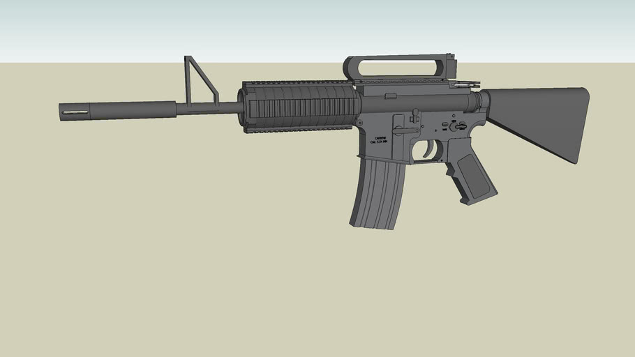 m16a4 | 3D Warehouse