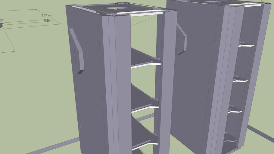 Rak server | 3D Warehouse