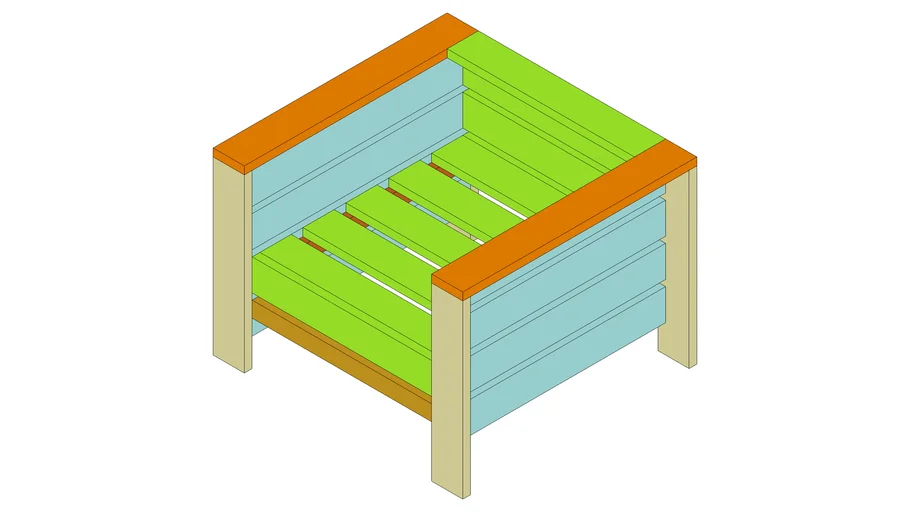 Garden Chair | 3D Warehouse