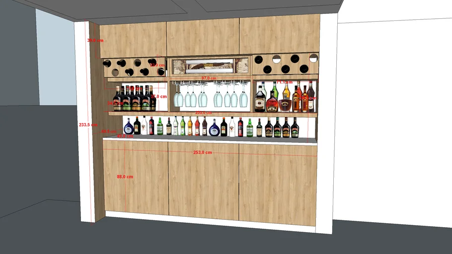 HOUSE BAR | 3D Warehouse