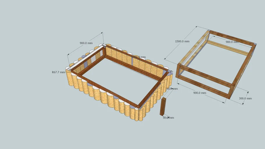 raised bed | 3D Warehouse