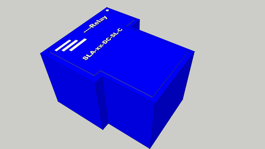 RELAY SLA-xx-VDC-SL-C | 3D Warehouse