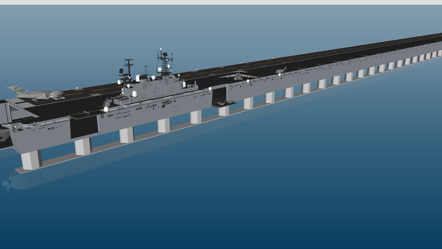 Mobile Offshore Base 3D Warehouse