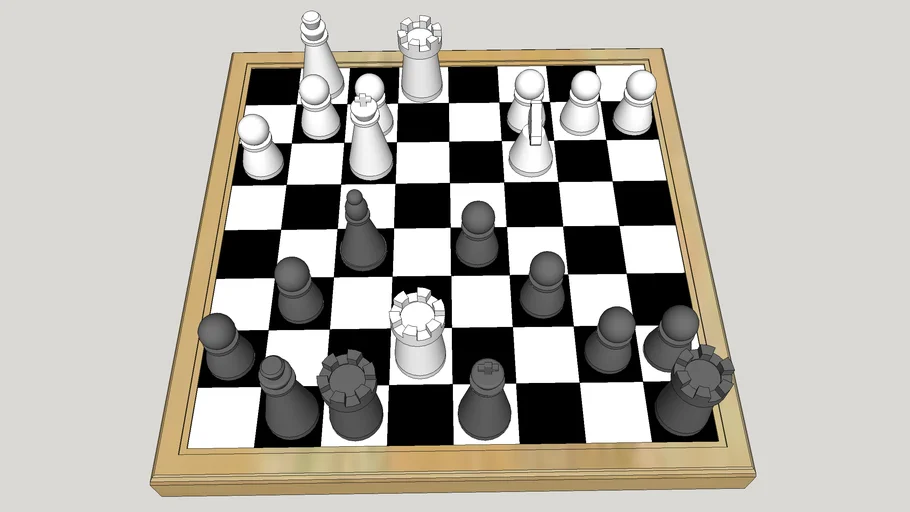 Chess - Tactical reasons | 3D Warehouse